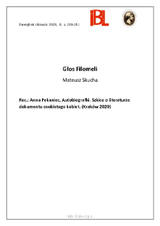 Głos Filomeli
