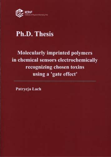 Molecularly imprinted polymers in chemical sensors electrochemically recognizing chosen toxins using a 'gate effect'