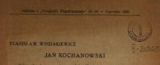 Jan Kochanowski