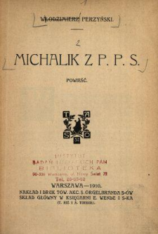 Michalik z P. P. S. : powieść