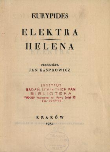 Elektra ; Helena