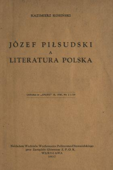 Józef Piłsudski a literatura polska