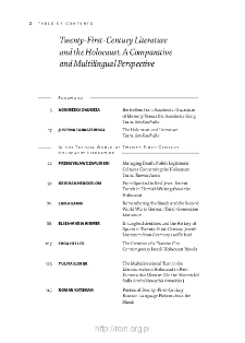 Teksty Drugie Nr 1 (2024) - Special Issue - English Edition, Table of contents