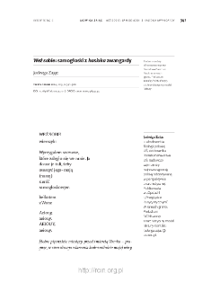 „Weź sobie”: samogłoski z „hasioka” awangardy.