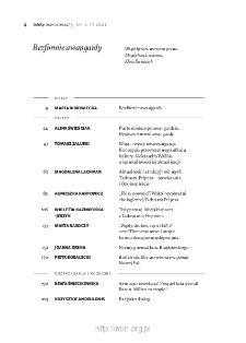 Teksty Drugie Nr 5 (2024), Spis treści