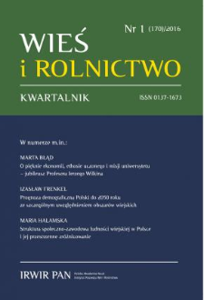 Professor Jerzy Wilkin&rsquo;s Contribution to the Development of Economic and Agricultural Sciences