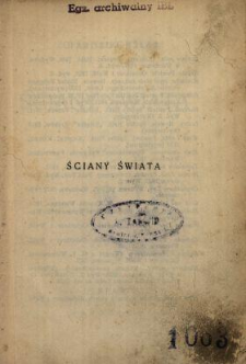 Ściany świata