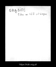 Grąbiec. Files of Sierpc district in the Middle Ages. Files of Historico-Geographical Dictionary of Masovia in the Middle Ages