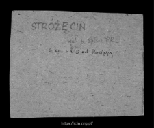 Str&oacute;żęcin. Files of Raciaz district in the Middle Ages. Files of Historico-Geographical Dictionary of Masovia in the Middle Ages