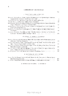 Pamiętnik Literacki, Z. 2 (2025), Contents of the Fascicle