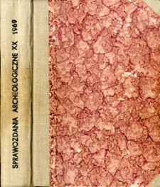 Badania nad polepą ze stan. 1 w Gołańczy Pomorskiej, pow. Gryfice, z roku 1961