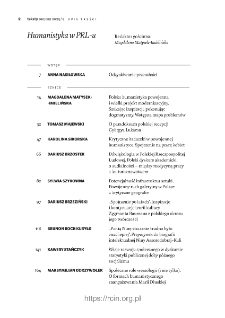 Teksty Drugie Nr 5 (2025), Spis treści