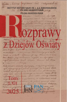 General sanitary training conducted by the Polish Red Cross in 1950&ndash;1955 as a means of shaping social and sanitary collectivism