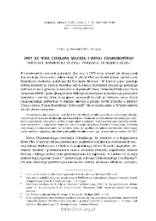 Inny XX wiek Czesława Miłosza i Nicoli Chiaromontego. Historia kosmopolitycznej formacji intelektualnej.