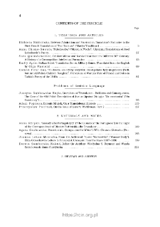 Pamiętnik Literacki, Z. 4 (2025), Contents of the Fascicle