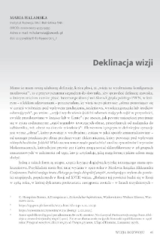 Deklinacja wizji