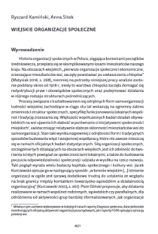 Wiejskie organizacje społeczne