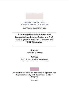 Exploring electronic properties of topological semimetals TaAs2 and NbP : crystal growth, electron transport and ARPES studies