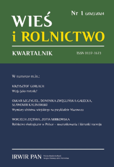 Dimensions of Rural Poverty: The Case of Masovian Voivodeship