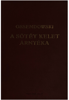 A s&ouml;t&eacute;t Kelet &aacute;rny&eacute;ka = The shadow of the gloomy East