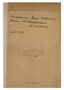 Mickiewicz w Odesie i na Krymie : na marginesie dzieła prof. J. Kleinera o Mickiewiczu