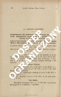 Przyczynki do poznania niekt&oacute;rych pluskwiak&oacute;w zachodnio-europejskich, gł&oacute;wnie z rodziny wioślak&oacute;w (Corixidae) : Z wynik&oacute;w naukowych Polskiej Wyprawy Zoologicznej do Brazylji w latach 1921-1924)