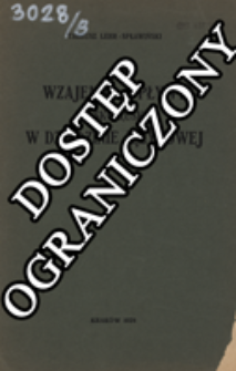 Wzajemne wpływy polsko-ruskie w dziedzinie językowej