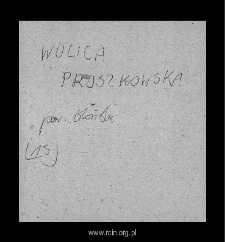 Wolica. Files of Blonie district in the Middle Ages. Files of Historico-Geographical Dictionary of Masovia in the Middle Ages