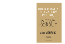 Adam Mickiewicz : opracowania