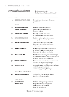 Teksty Drugie Nr 6 (2025), Spis treści