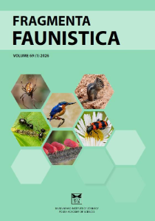 Fragmenta Faunistica vol. 69 no. 1 (2026) - contents