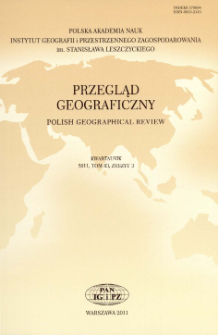 Przegląd Geograficzny T. 83 z. 3 (2011), Recenzje