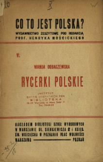 Rycerki polskie