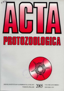 Acta Protozoologica Vol. 44 Nr 4 (2005)