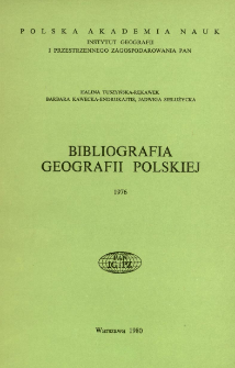 Bibliografia Geografii Polskiej 1976