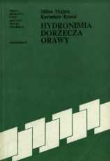 Hydronimia dorzecza Orawy