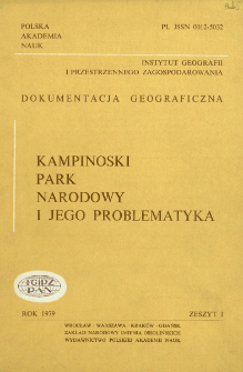 Kampinoski Park Narodowy i jego problematyka = Kampinos National Park