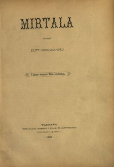 Mirtala : powieść
