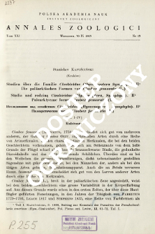 Studien &uuml;ber die Familie Cimbicidae (Hymenoptera Symphyta). 2, Die pal&auml;arktischen Formen von Cimbex femorata (L.)