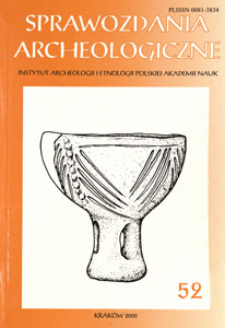 Sprawozdania Archeologiczne T. 52 (2000), Omówienia i recenzje