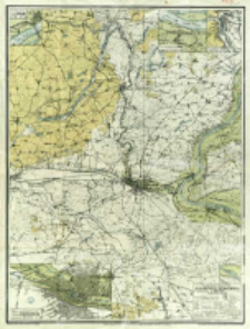 Mapa powiatu bydgoskiego w podziałce 1:100 000
