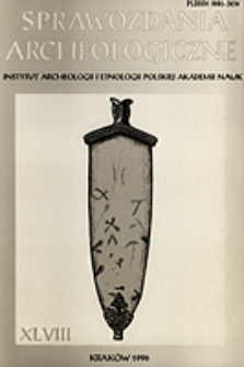 Sprawozdania Archeologiczne T. 48 (1996), Nekrologi