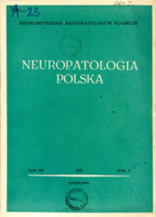 Neuropatologia Polska T.8 z.3