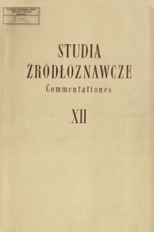 Studia nad genezą i tekstem dekret&oacute;w kr&oacute;la węgierskiego św. Stefana