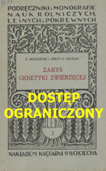 Zarys genetyki zwierzęcej
