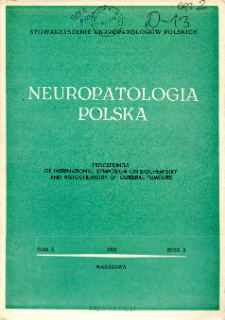 Neuropatologia Polska T.10 z. 2 (1972)