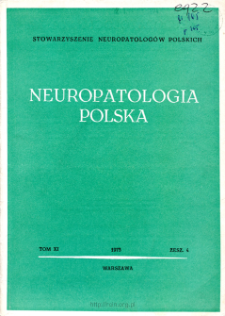 Neuropatologia Polska T.11 z.4 (1973)