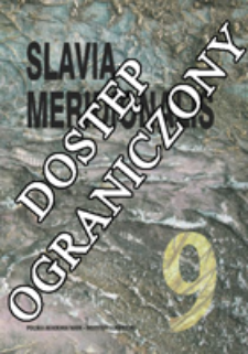 Slavia Meridionalis : studia slavica et balcanica. [ T]. 9, Słowotwórstwo języków niestandardowych (2009), Noty o Autorach
