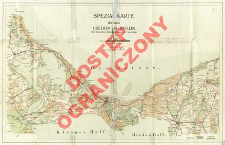 Spezial Karte der Inseln Usedom und Wollin : unter besonderer Berücksichtigung der Ostseebäder