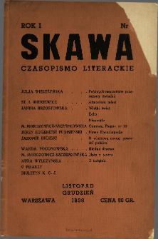 Skawa : czasopismo literackie
